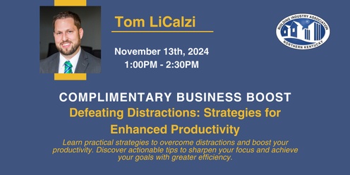 Super CEU Day - Defeating Distractions: Strategies for Enhanced Productivity