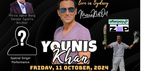 Exclusive Night With Cricket Legend ‘Younis Khan’