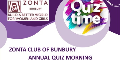 Zonta Bunbury Quiz Morning