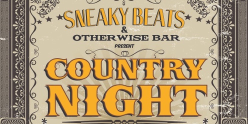 Sneaky Beats Country Night