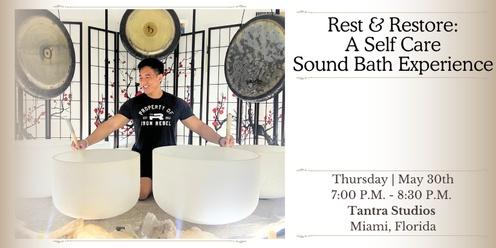 Rest & Restore: A Self Care Sound Bath Experience