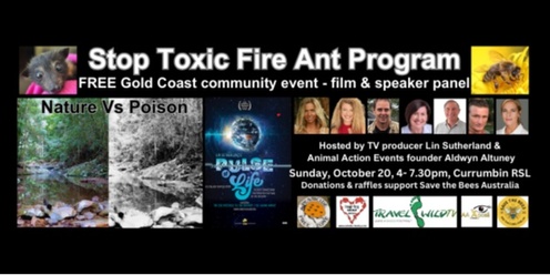 Stop Toxic Fire Ant Program Community Event