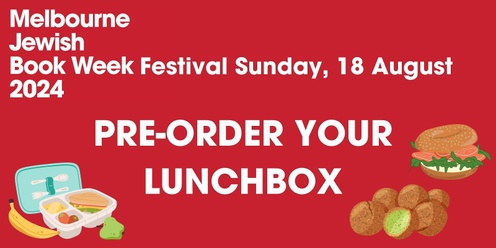 Pre-order your Lunchbox for the Festival Sunday!
