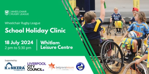 Wheelchair Rugby League School Holiday Clinic (Liverpool)