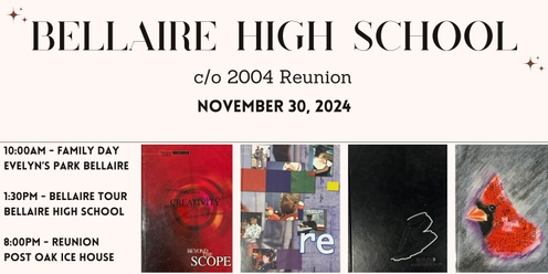 Bellaire High School C/O 2004 Reunion