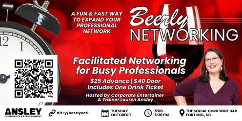 Beerly Networking - Oct 1 - Hosted by Lauren Ansley