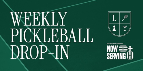 Weekly FREE Pickleball Drop-In