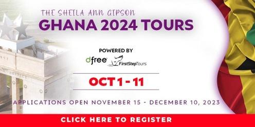 dfree® Ghana2024 - OCTOBER TOUR
