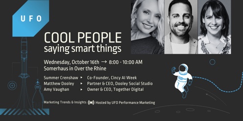 Cool People Saying Smart Things - October 2024