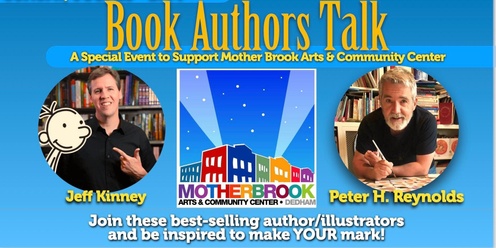 Author Talk with Peter H. Reynolds & Jeff Kinney