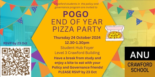 POGO end of year pizza party