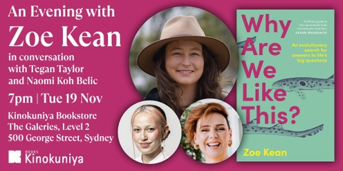 An Evening with Zoe Kean