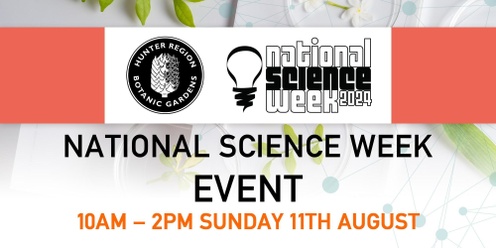 SCIENCE WEEK EVENT!