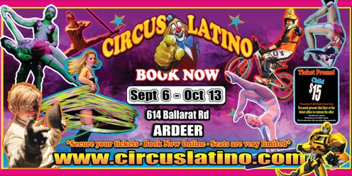 Circus Latino in Ardeer!