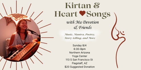Kirtan & Heart Songs w/ Ma Devotion & Friends