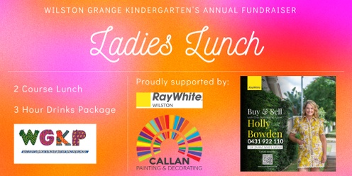 Wilston Grange Kindergarten & Preschool's "Ladies Lunch"