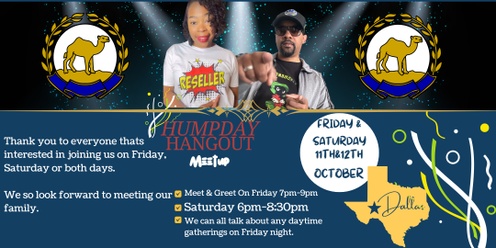 Humpday Hangout Meetup 10/11-10/12/2024