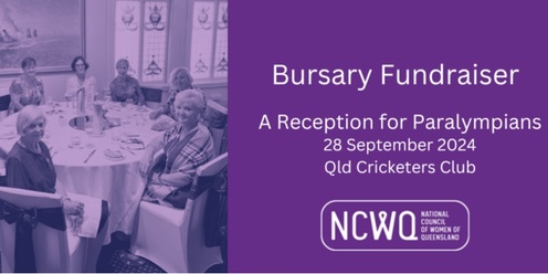 Bursary Fundraiser - A Reception for Paralympians