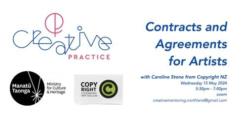 Creative Rights for Creative People Essentials of Contracts for Visual Artists with Caroline Stone from Copyright NZ