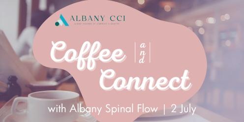 Coffee and Connect with Albany Spinal Flow 