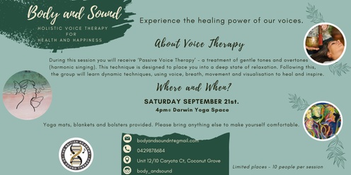 Vocal Sound Therapy