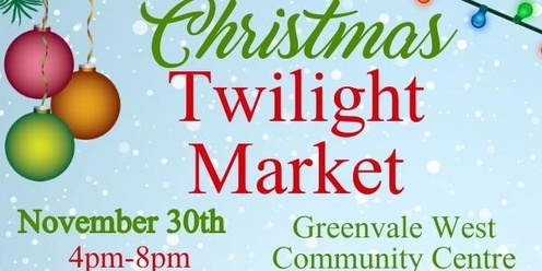 Christmas Twilight Market