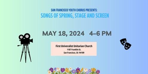 Songs of Spring, Stage, and Screen