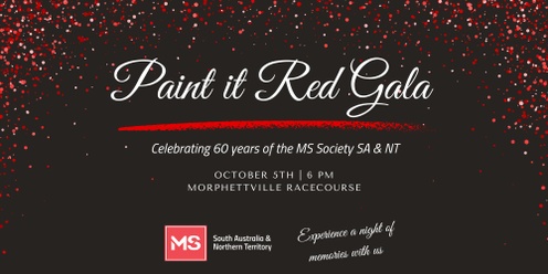 MS Society SA & NT 60th Anniversary Gala