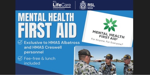 Mental Health First Aid for Base Personnel