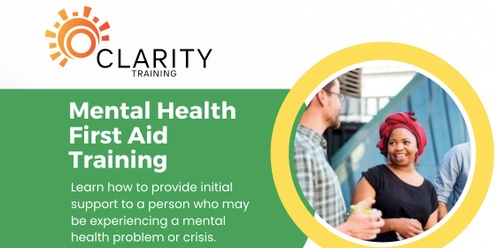 Mental Health First Aid Training