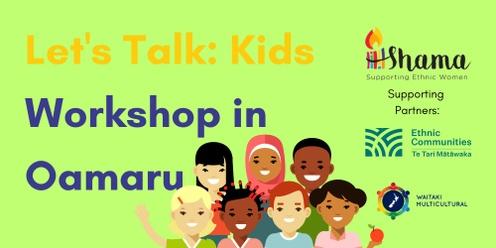 Let's Talk: Kids Workshop in Oamaru Jun 2024