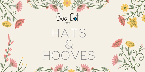 Blue Dot Army - Hats & Hooves - Melbourne Cup Lunch 