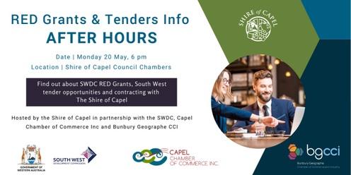 RED Grants & Tenders Info  After Hours 