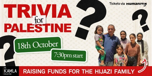 Hijazi Family - Gaza Trivia Fundraiser