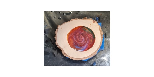 2024 WOODFEST | Make an Arty Timber & Resin Coaster 