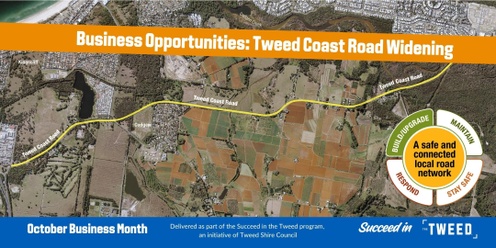 Succeed in the Tweed Session: Tweed Coast Road Widening Exploring Business Opportunities from planned developments in the Tweed. 