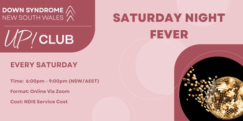 UP! Club: Saturday Night Fever - 23rd November 2024