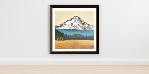 Autumn Mt Hood Instructed Painting Event