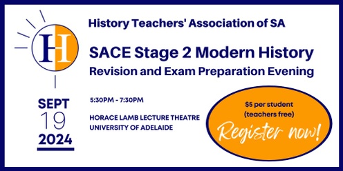 2024 Stage 2 Modern History Student Revision Evening