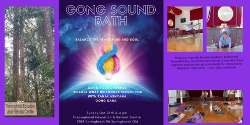 Gong Sound Bath Meditation