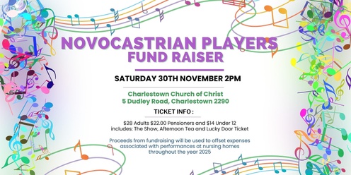 Novocastrian Players Fund Raiser Soiree