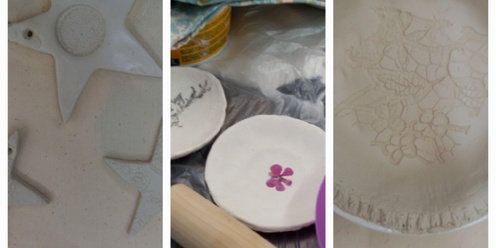 Air dry clay workshop ~ for grandies and grandkids 10+