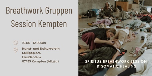 Breathwork Gruppen Session in Kempten 