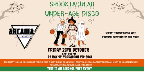 Spooktacular Under-age Disco