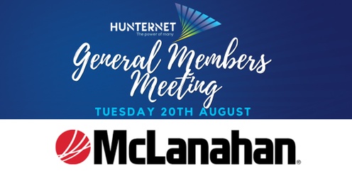 HunterNet General Members Meeting - Hosted by McLanahan