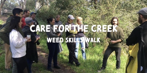 Care for the Creek: Weed Skills Walk