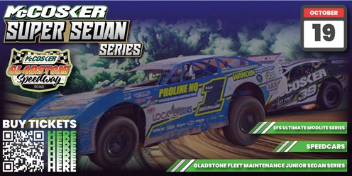 McCosker Gladstone Speedway: McCosker Super Sedan series