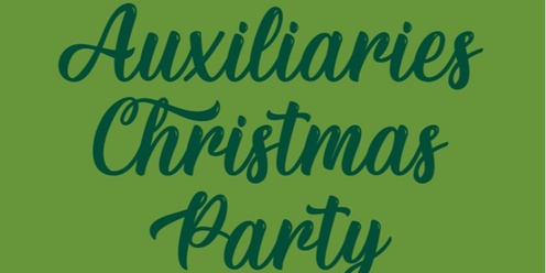 Auxiliaries Christmas Party 