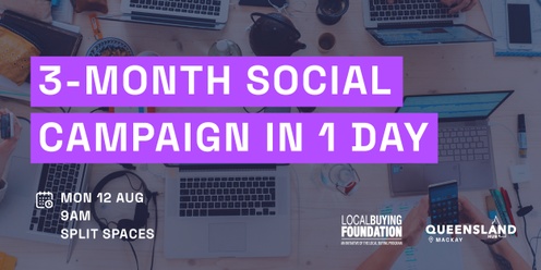 QLD AI Hub Mackay: 3-Month Socials Campaign in 1 Day