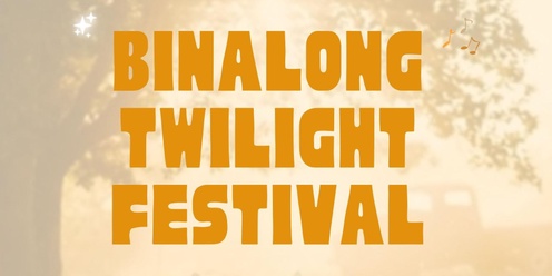 Binalong Twilight Festival 2024